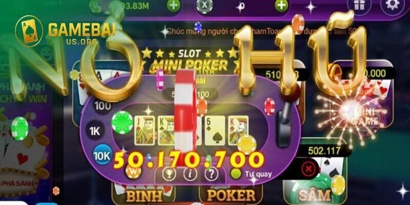 MINI POKER - TẬN HƯỞNG GAME BÀI ĐẶC HÀNG ĐẦU THỊ TRƯỜNG