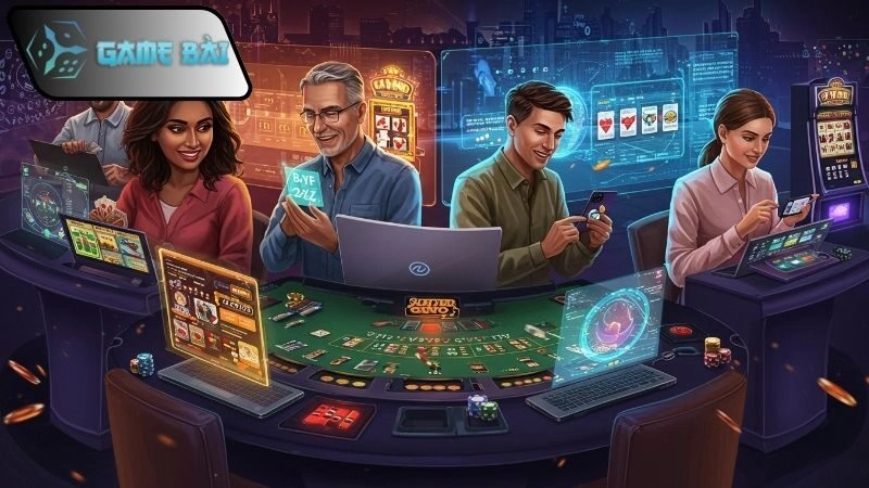 Cách tham gia chơi casino trực tuyến 24/7 tại Game Bài